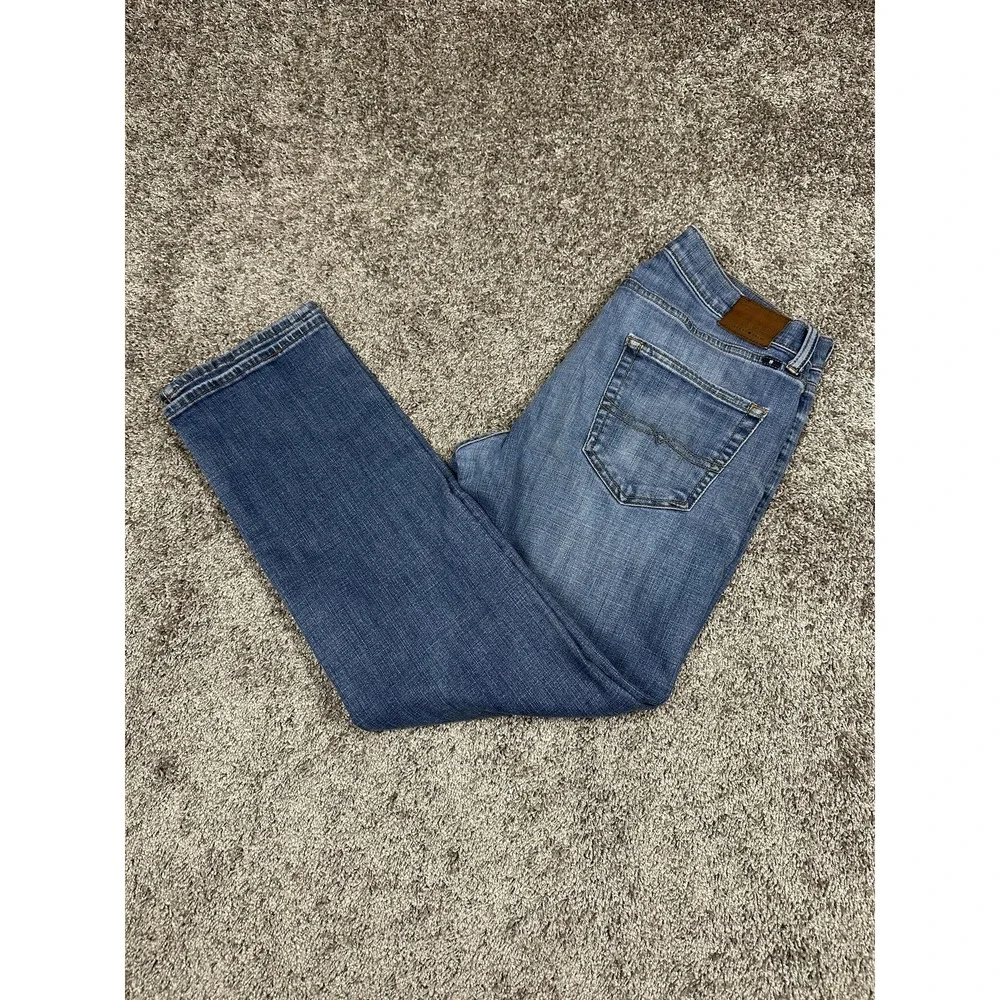 Lucky‎ Brand Jeans Mens 34x31 410 Athletic Fit Straight Distressed Denim Pants